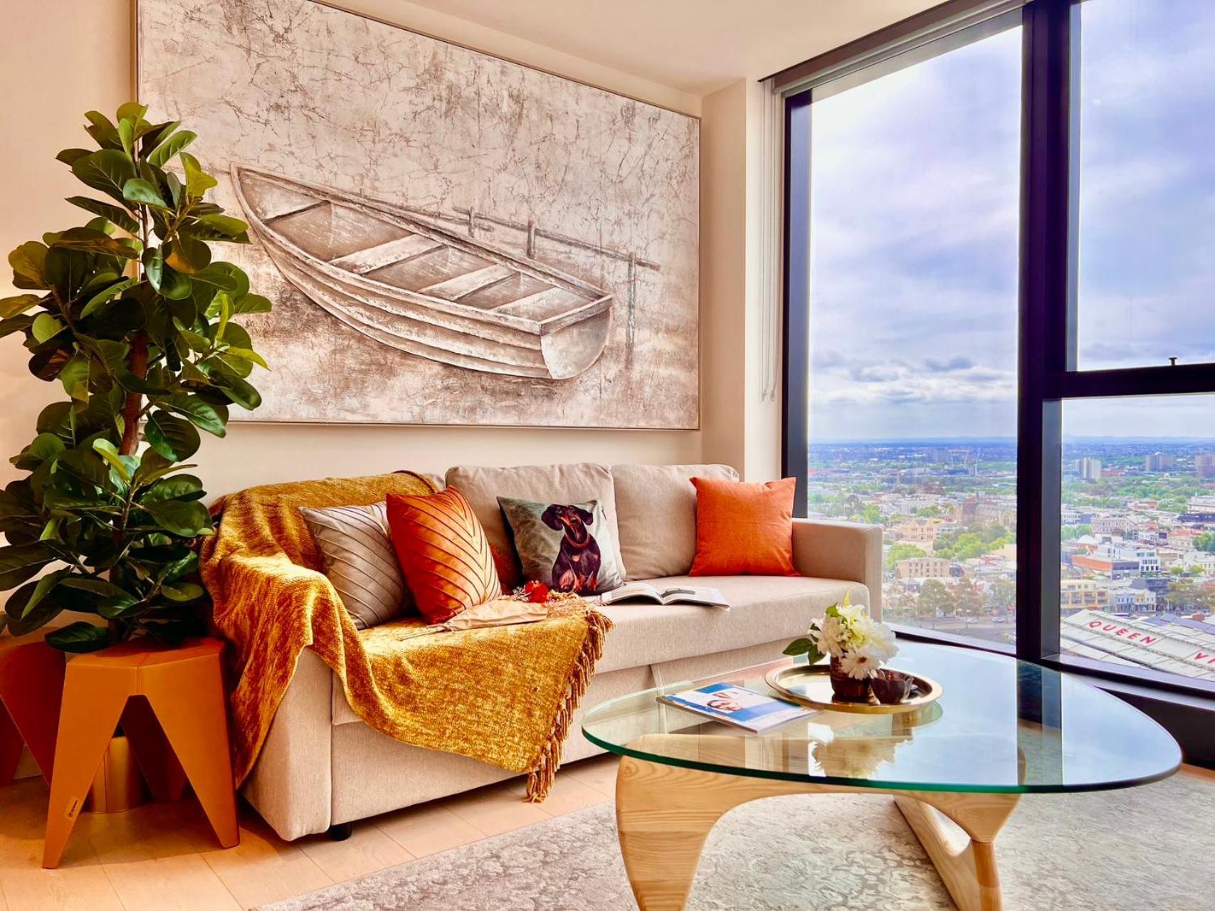 מלבורן Highrise View 1King1Queen 2Baths מראה חיצוני תמונה